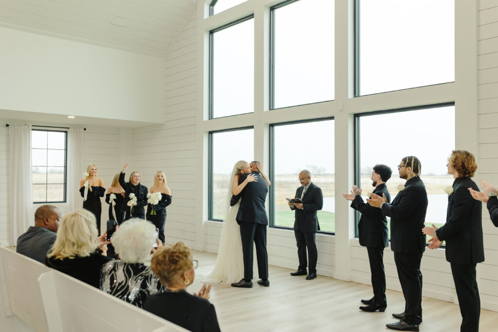DFW White Chapel Wedding Venue ceremony
